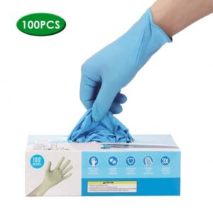 Vynil Disposable Gloves (x100) See Size Notes